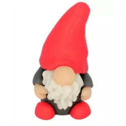 3D törpefigura, piros, 60 g