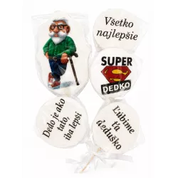 Cukordekoráció – Super nagypapa