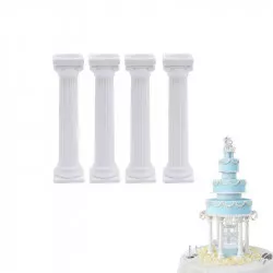 Görög oszlopok tortára 4 db, 12,5 cm
