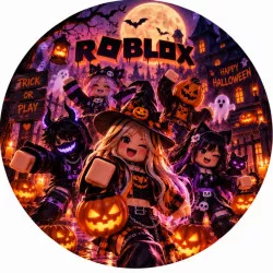 Ehető papír – Halloween, 19,5 cm